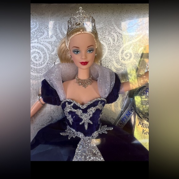 Barbie Millennium Princess Doll - Navy and Silver - Picture 2 of 8